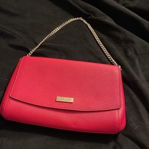 Kate Spade red clutch/crossbody purse